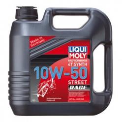 Масло моторное 10W-50 LIQUI MOLI 4Т  "STREET" 4л. синтетика